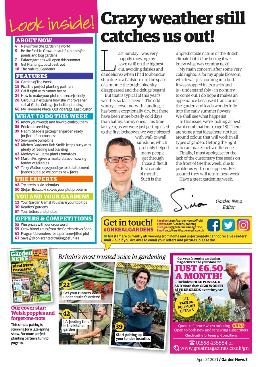 Garden News Preview Pages