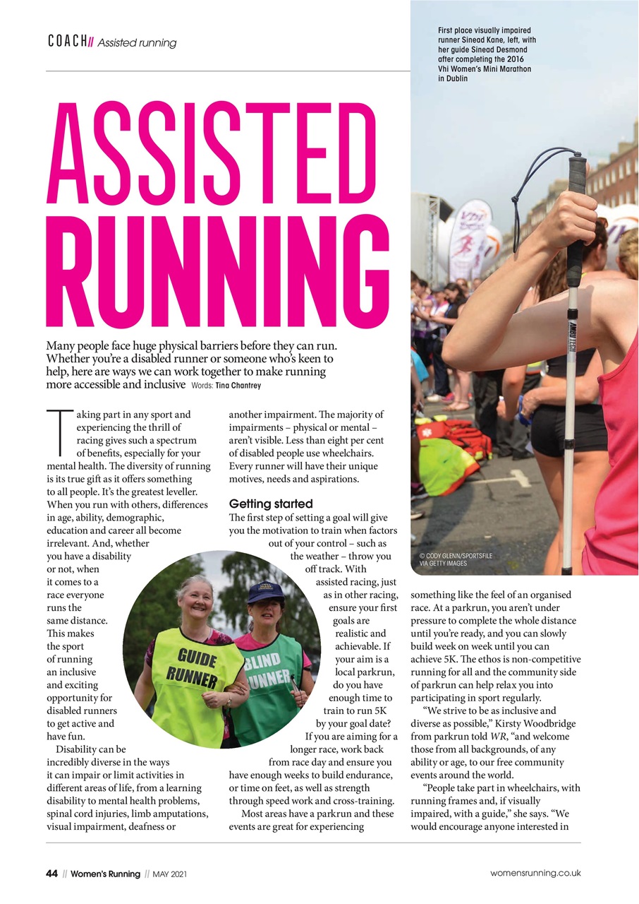 Women’s Running Preview Pages