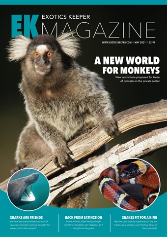 Exotics Keeper issue May 2021