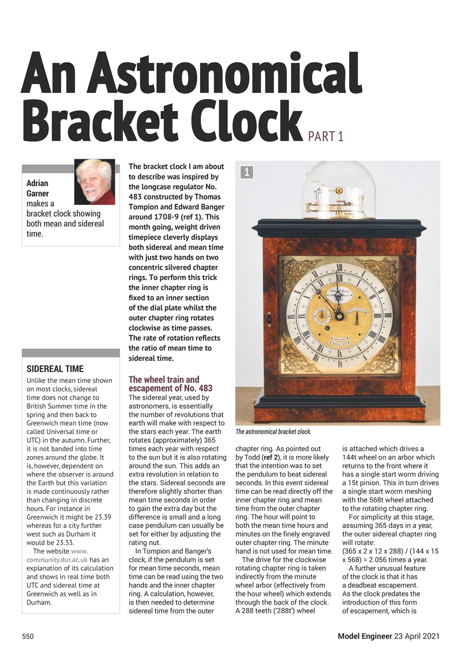 Model Engineer Preview Pages