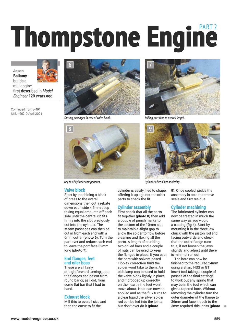 Model Engineer Preview Pages