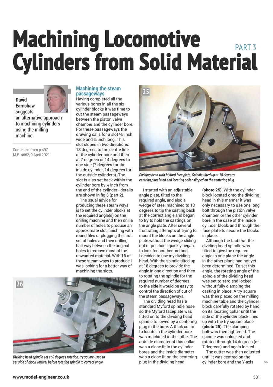 Model Engineer Preview Pages