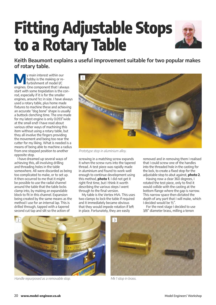 Model Engineer & Workshop Magazine Preview Pages