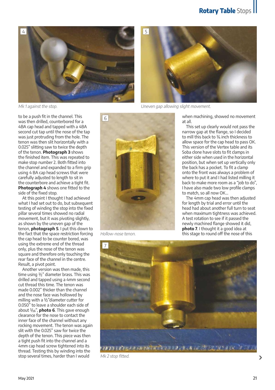 Model Engineer & Workshop Magazine Preview Pages