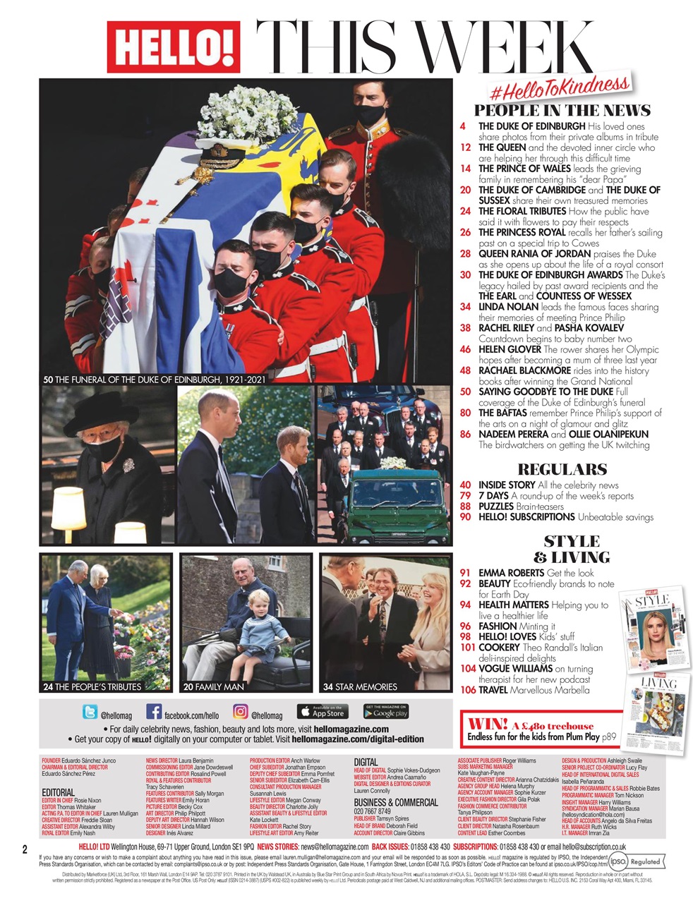 Hello! Magazine Preview Pages