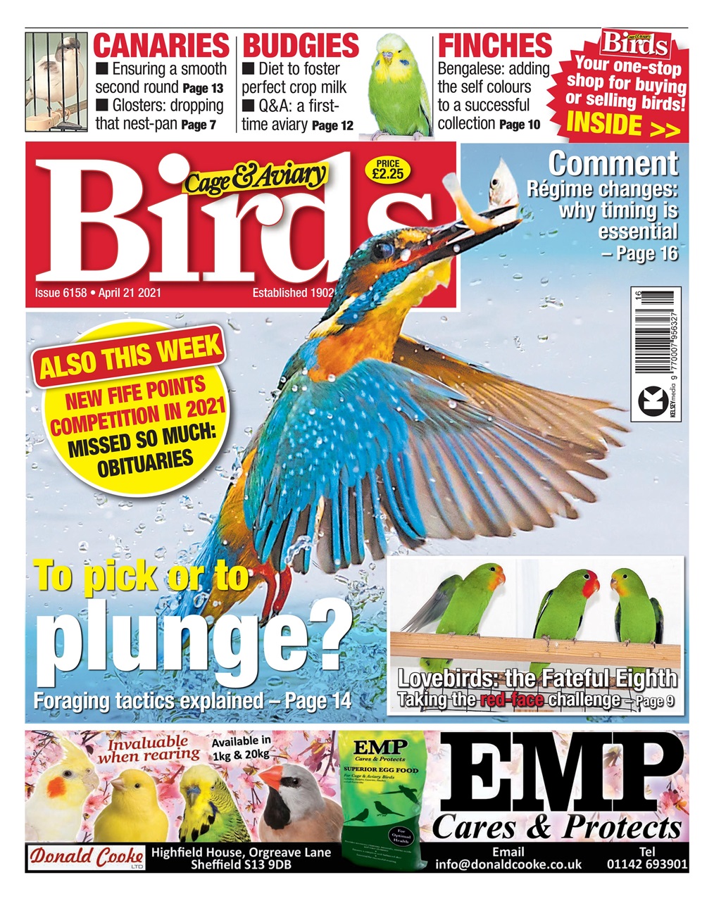 Cage & Aviary Birds Preview Pages