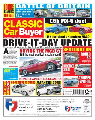 Classic Car Buyer issue 