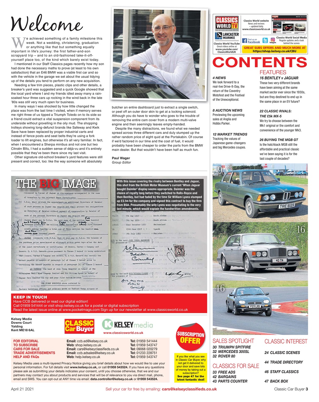 Classic Car Buyer Preview Pages