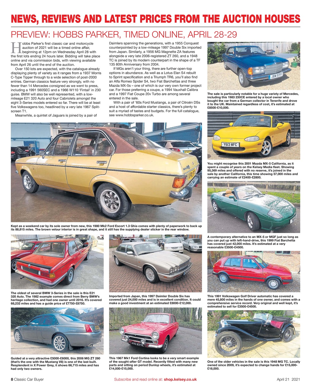 Classic Car Buyer Preview Pages