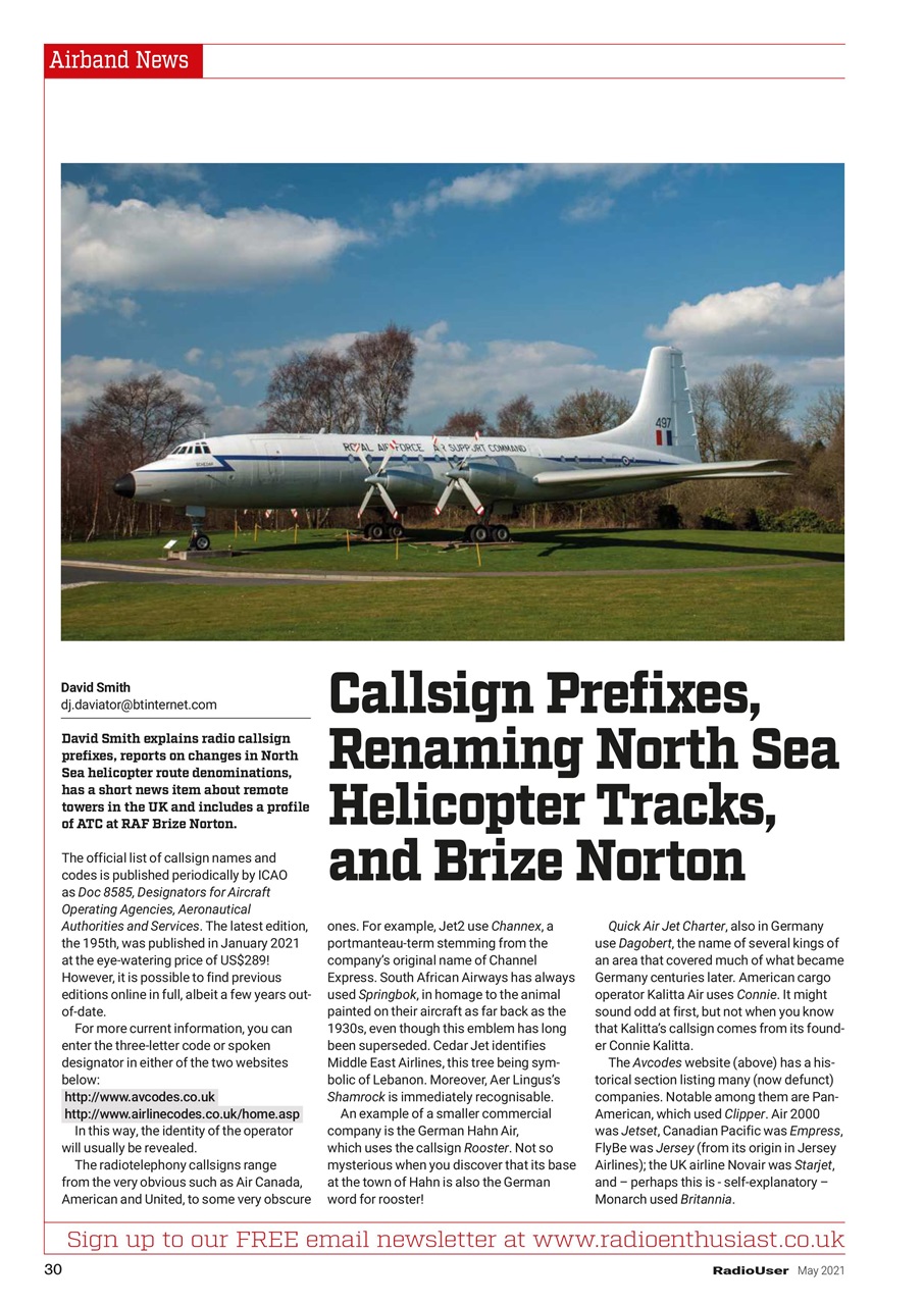 Radio User Preview Pages