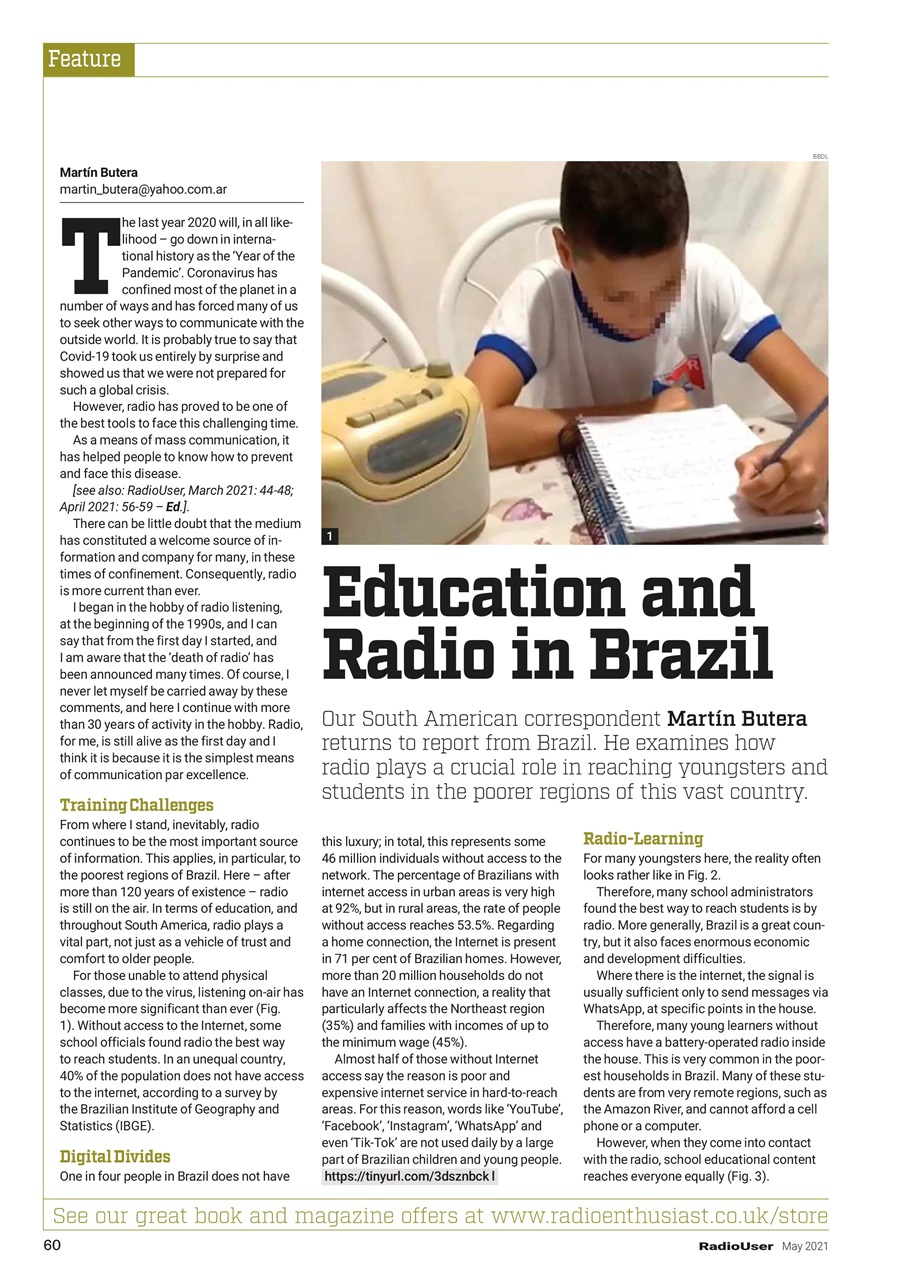 Radio User Preview Pages