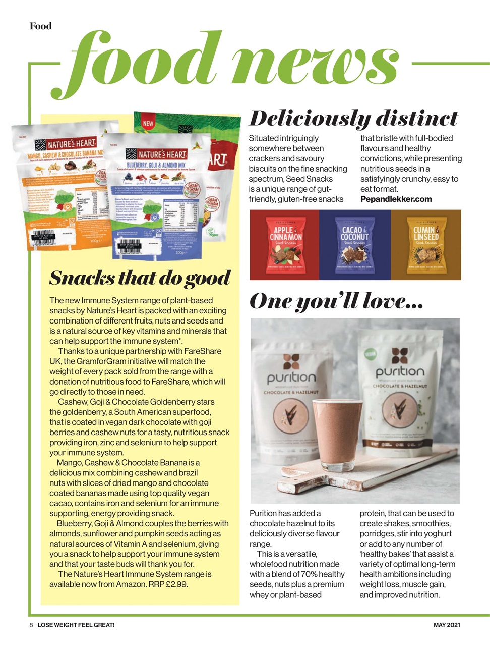 Lose Weight Feel Great Preview Pages