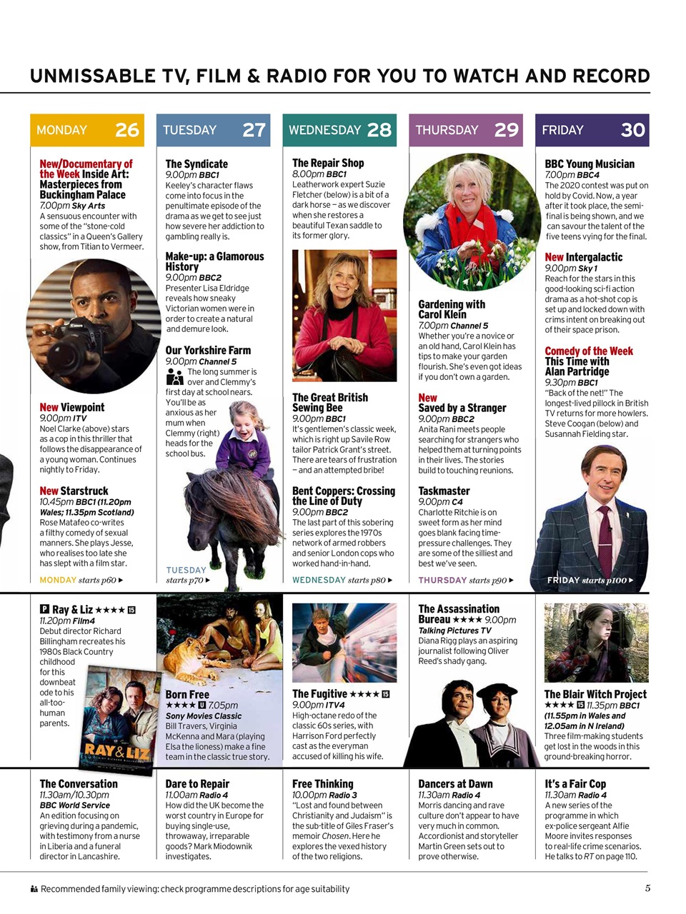 Radio Times Preview Pages