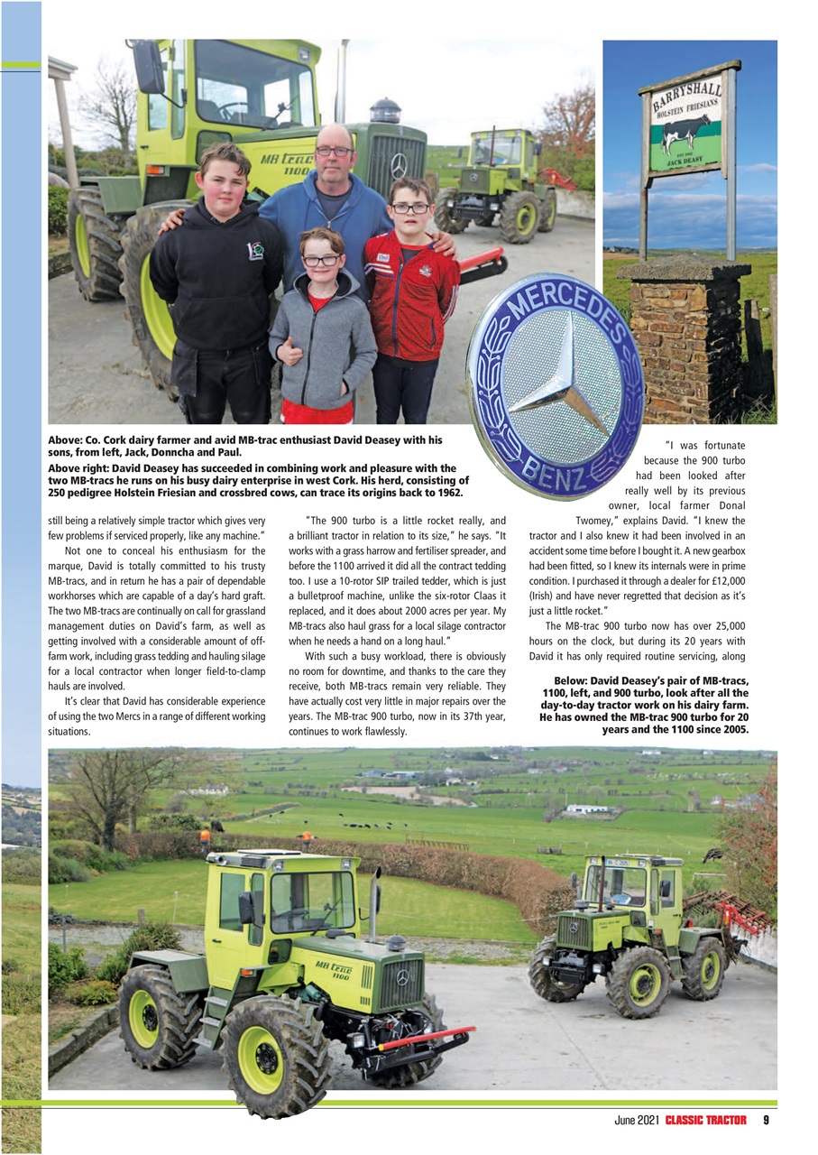 Classic Tractor Preview Pages