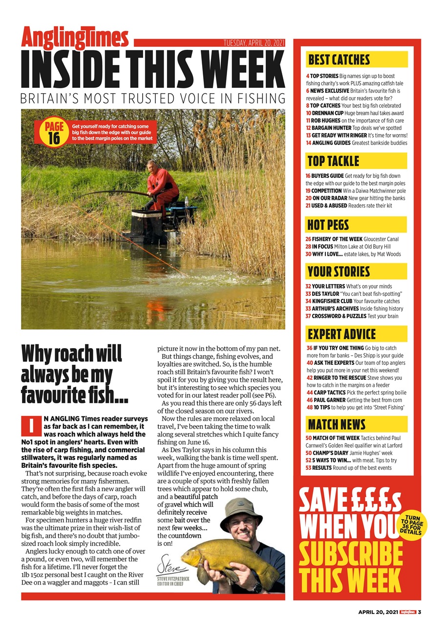 Angling Times Preview Pages