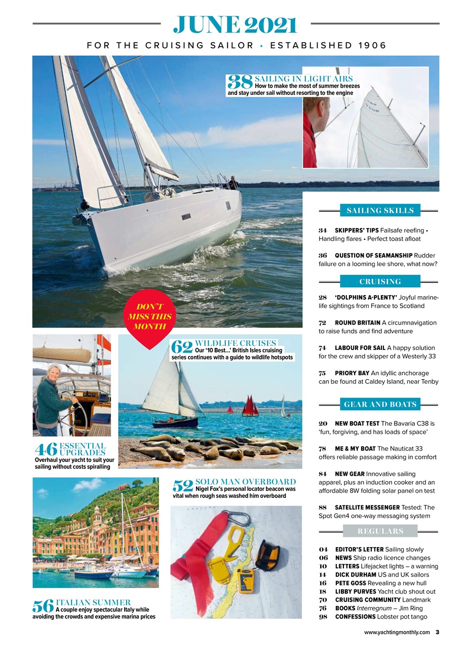 Yachting Monthly Preview Pages