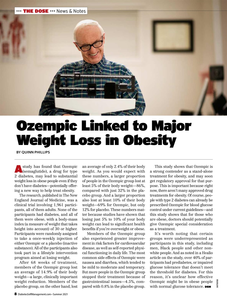 Diabetes Self-Management Preview Pages