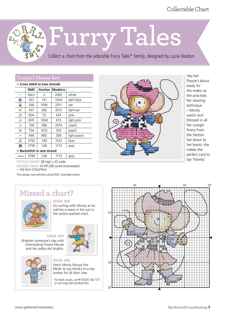 The World of Cross Stitching Preview Pages