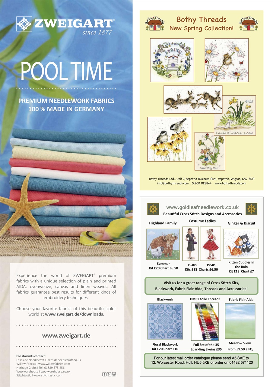 The World of Cross Stitching Preview Pages