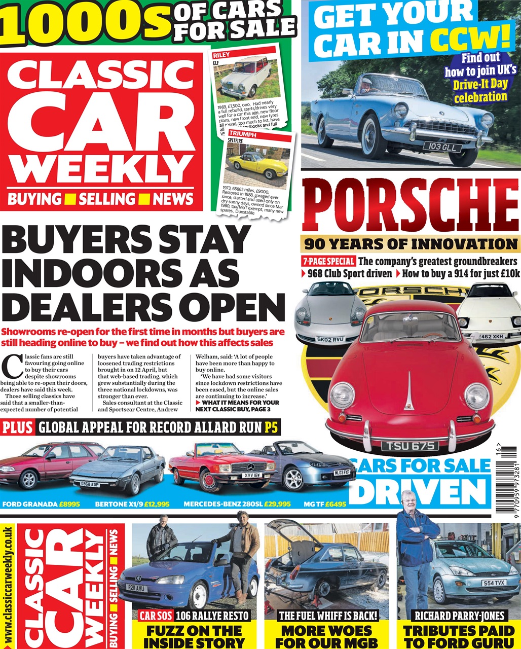 Classic Car Weekly Preview Pages
