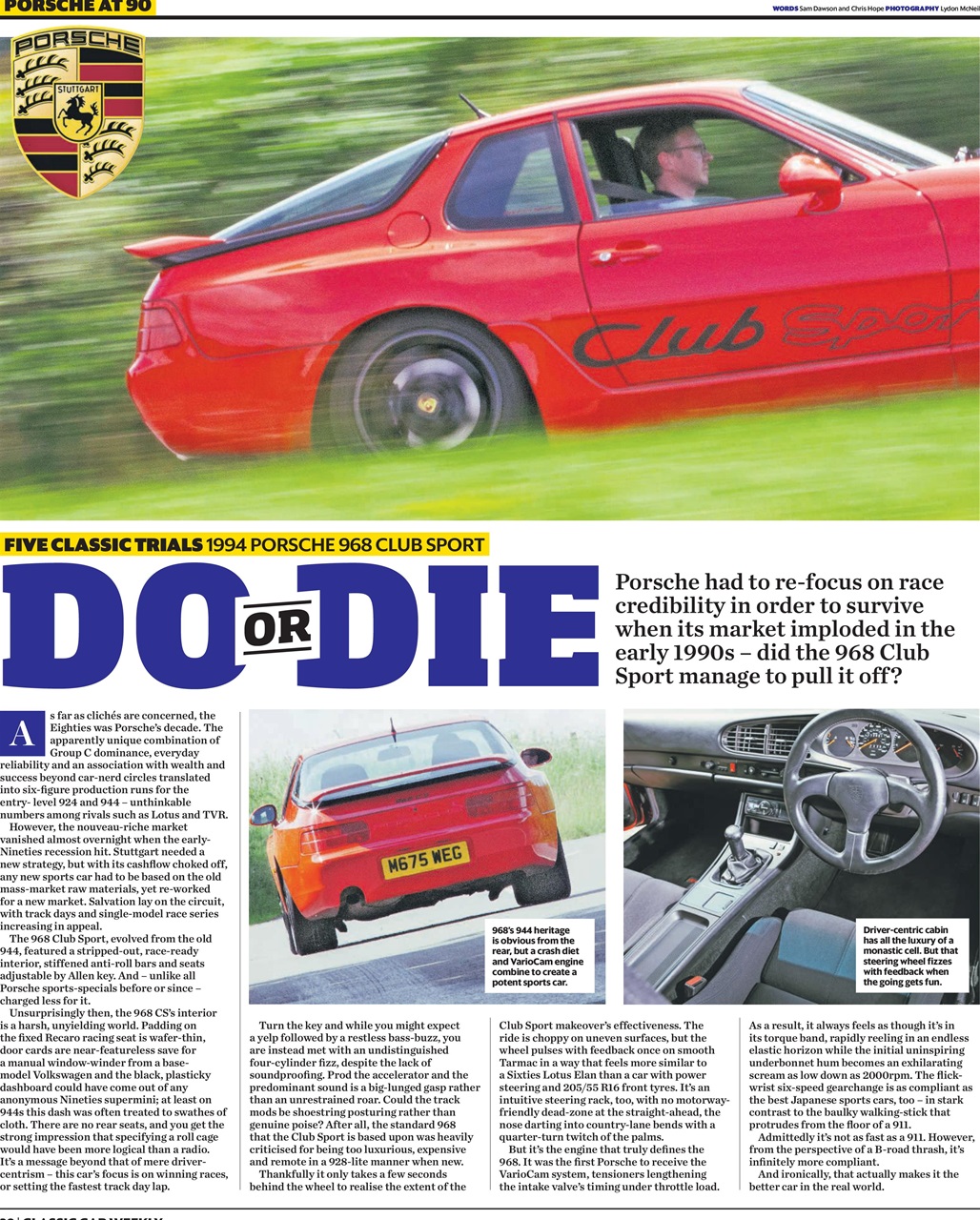 Classic Car Weekly Preview Pages