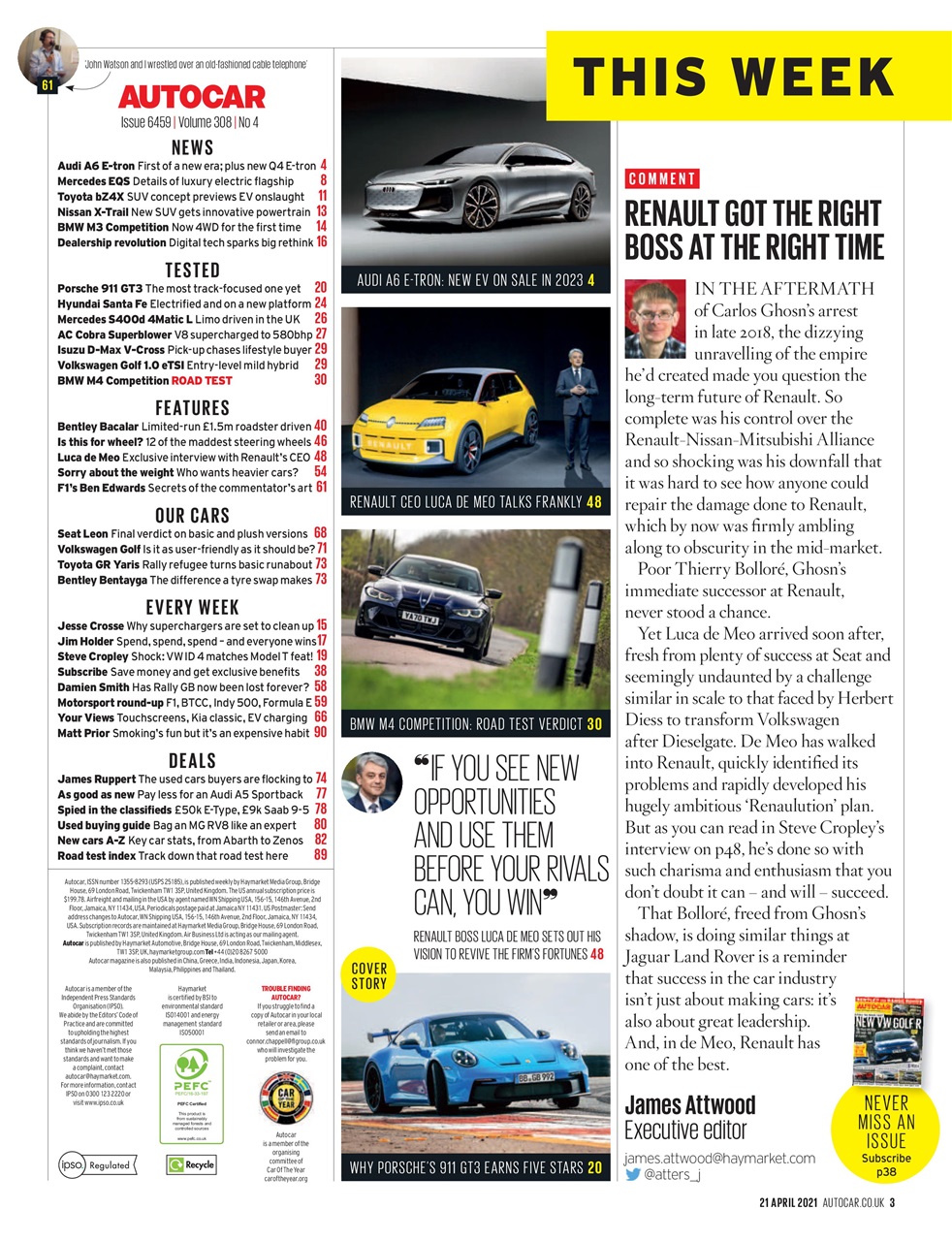 Autocar Preview Pages