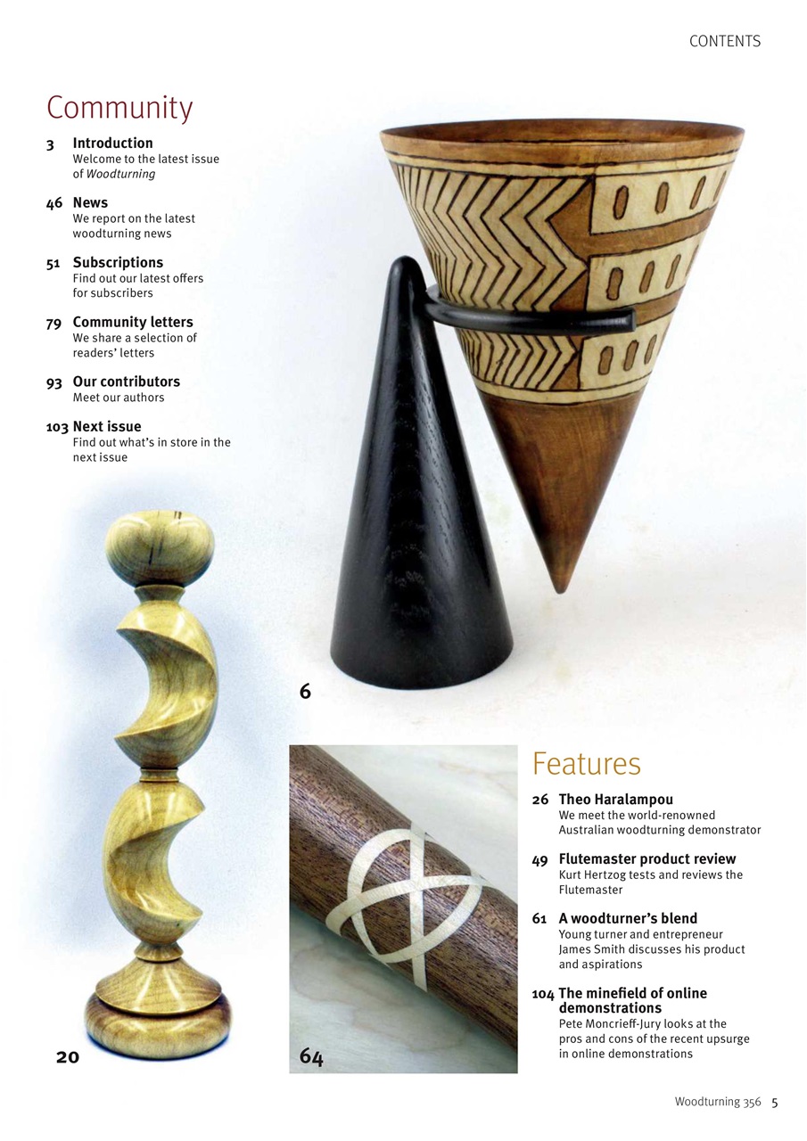 Woodturning Preview Pages