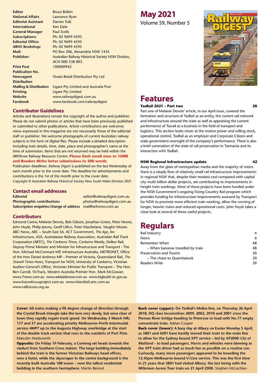 Railway Digest Preview Pages