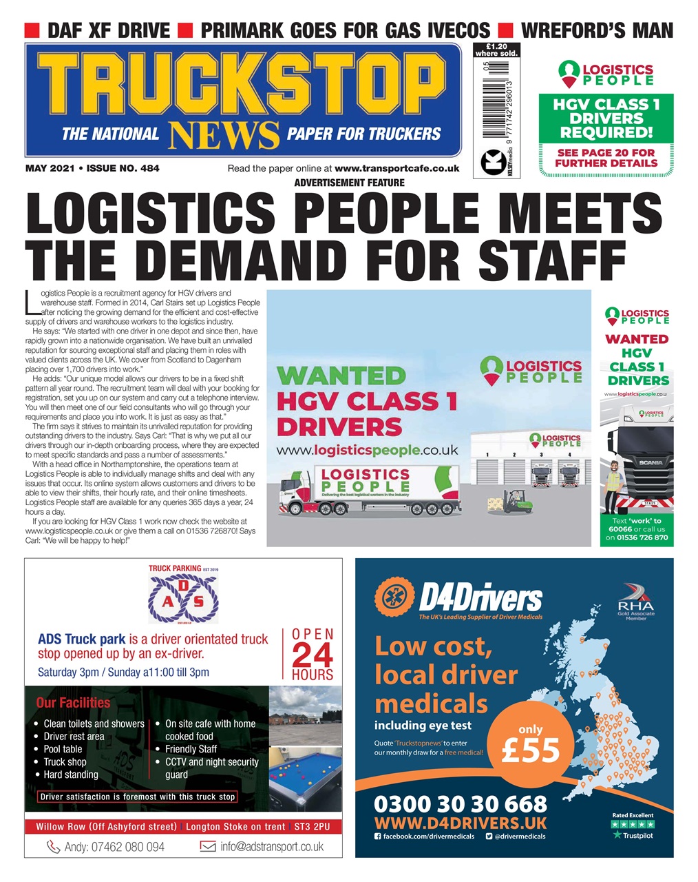 Truckstop News Preview Pages