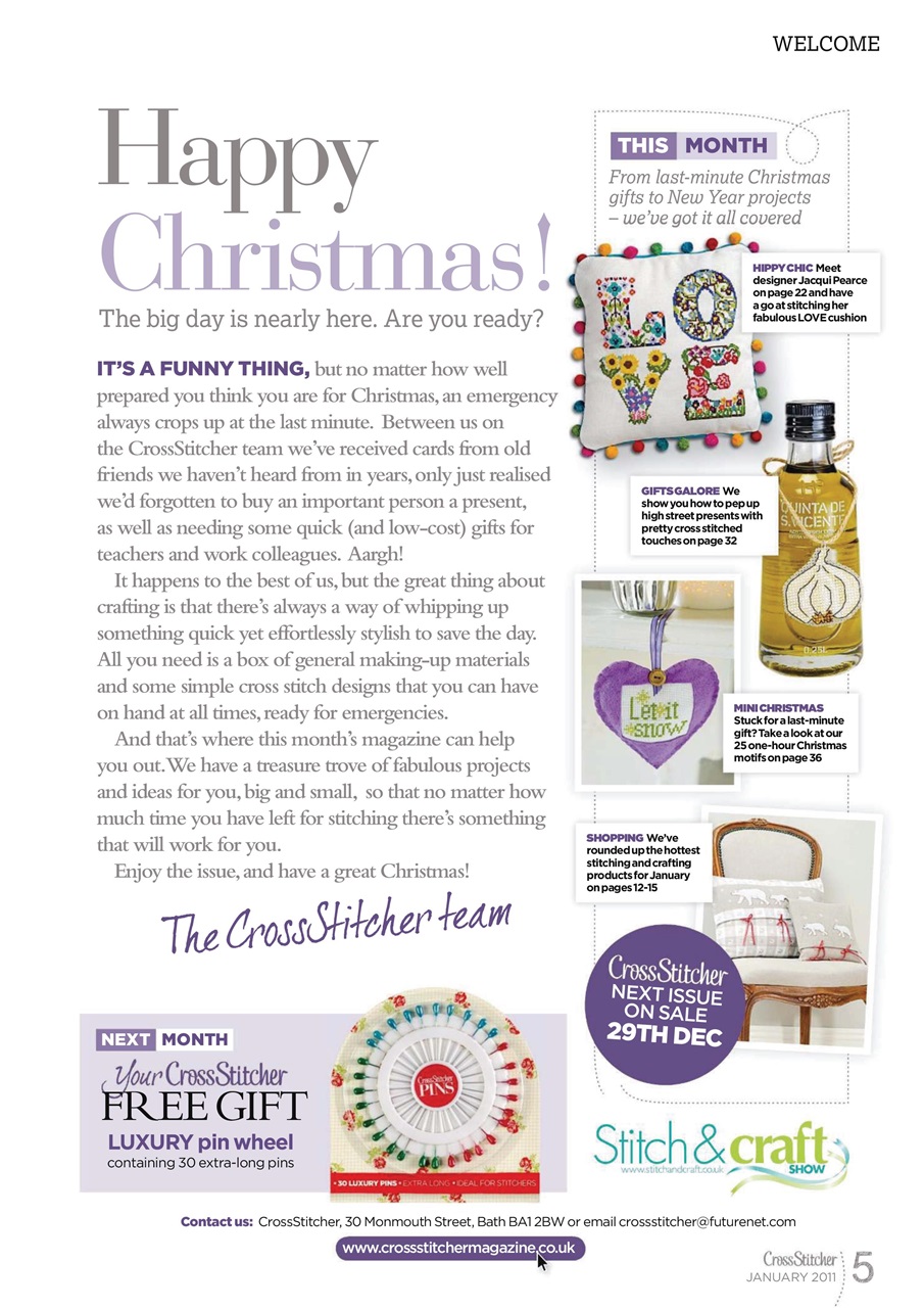 CrossStitcher Preview Pages