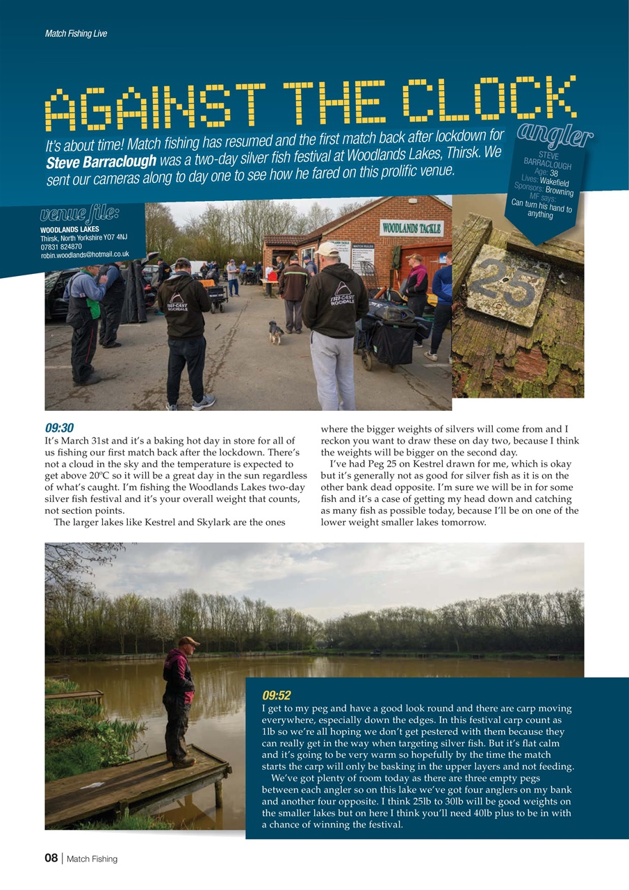 Match Fishing Preview Pages