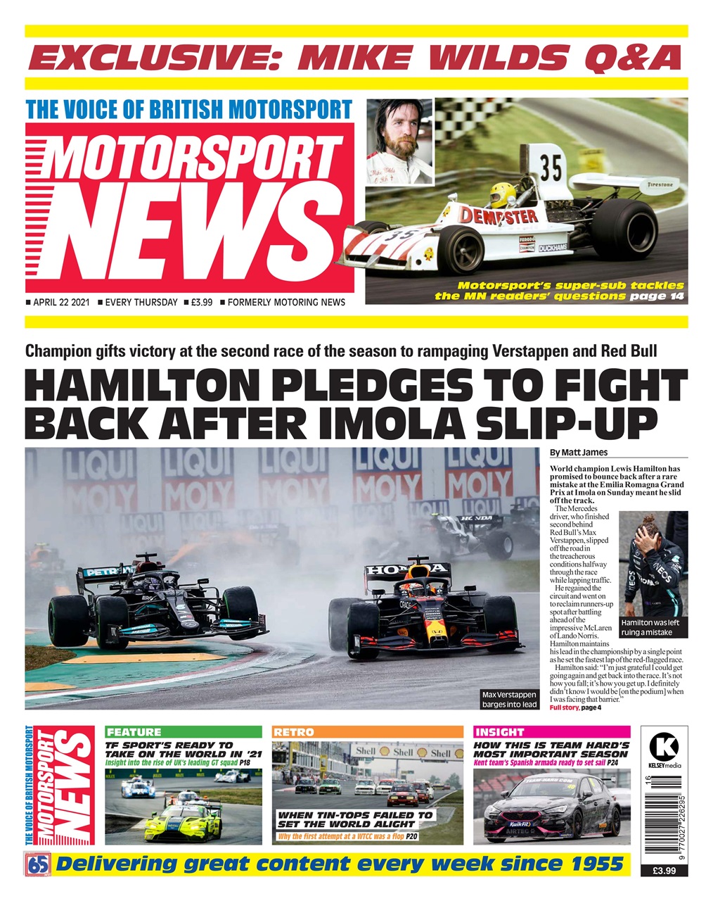 Motorsport News Preview Pages