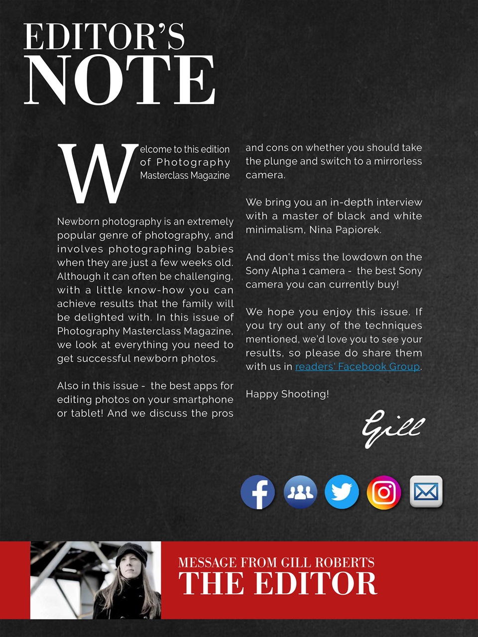 Photography Masterclass Magazine Preview Pages