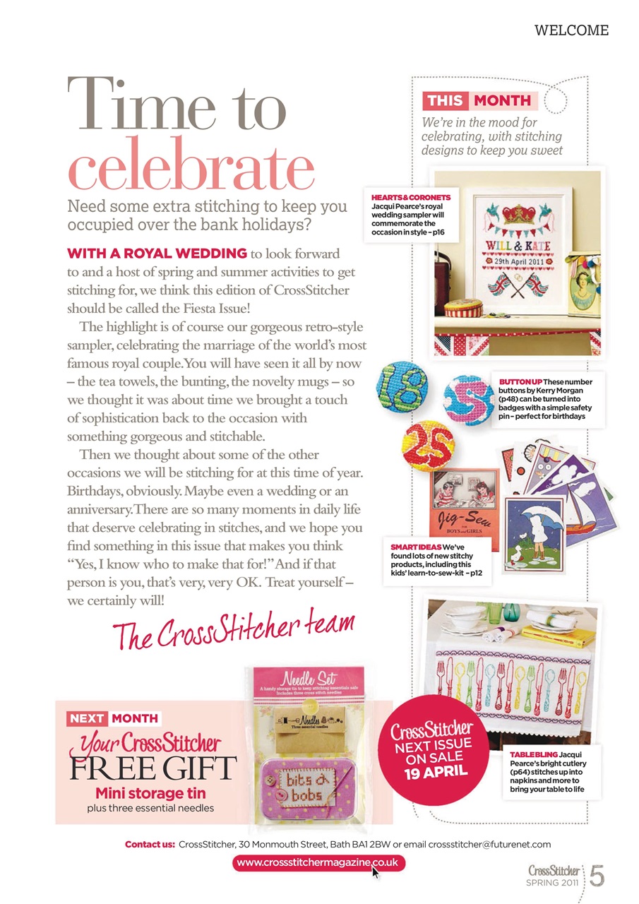 CrossStitcher Preview Pages