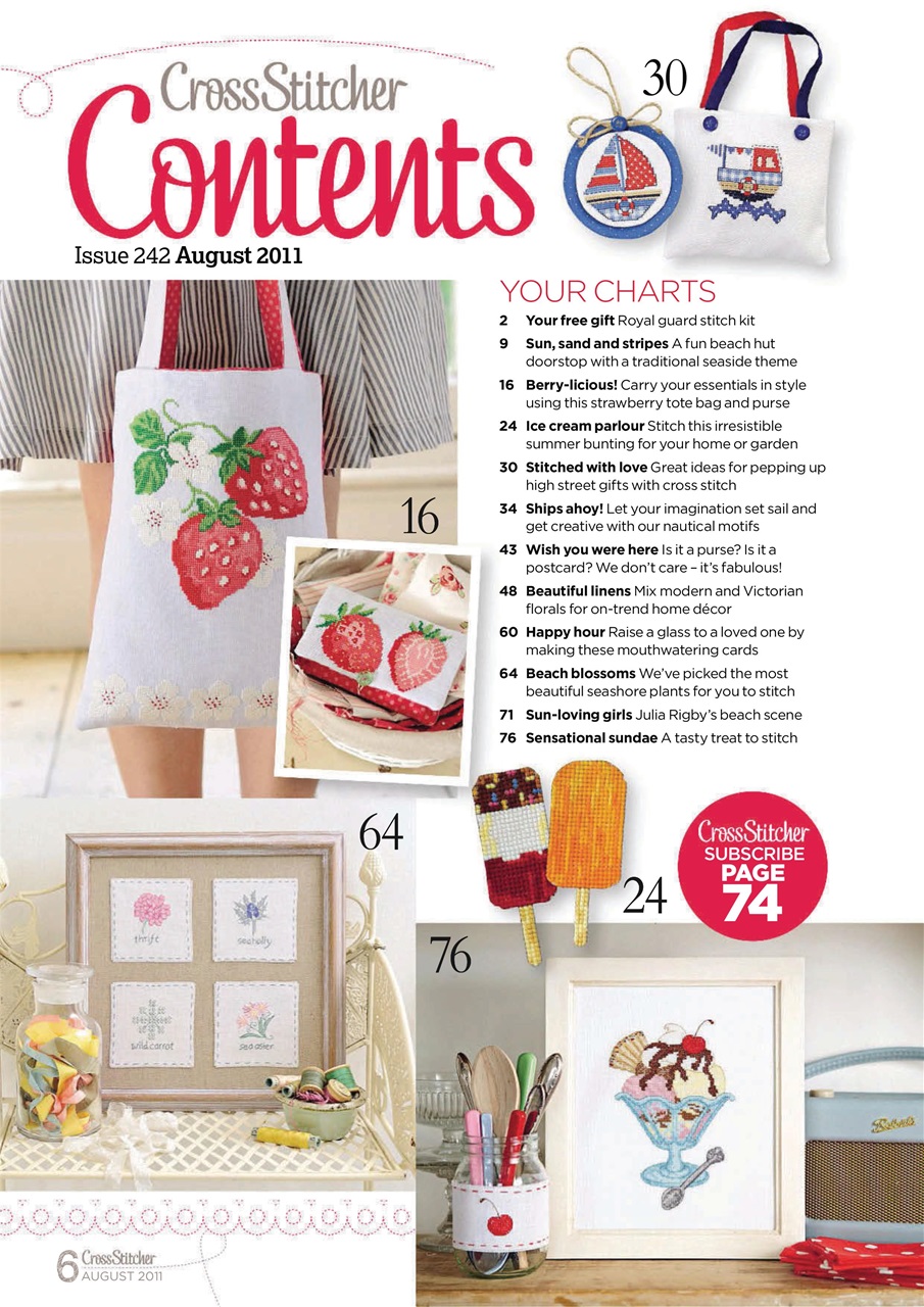 CrossStitcher Preview Pages