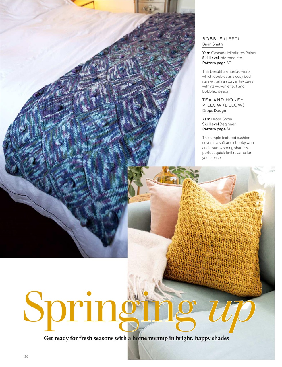 Knitting Preview Pages