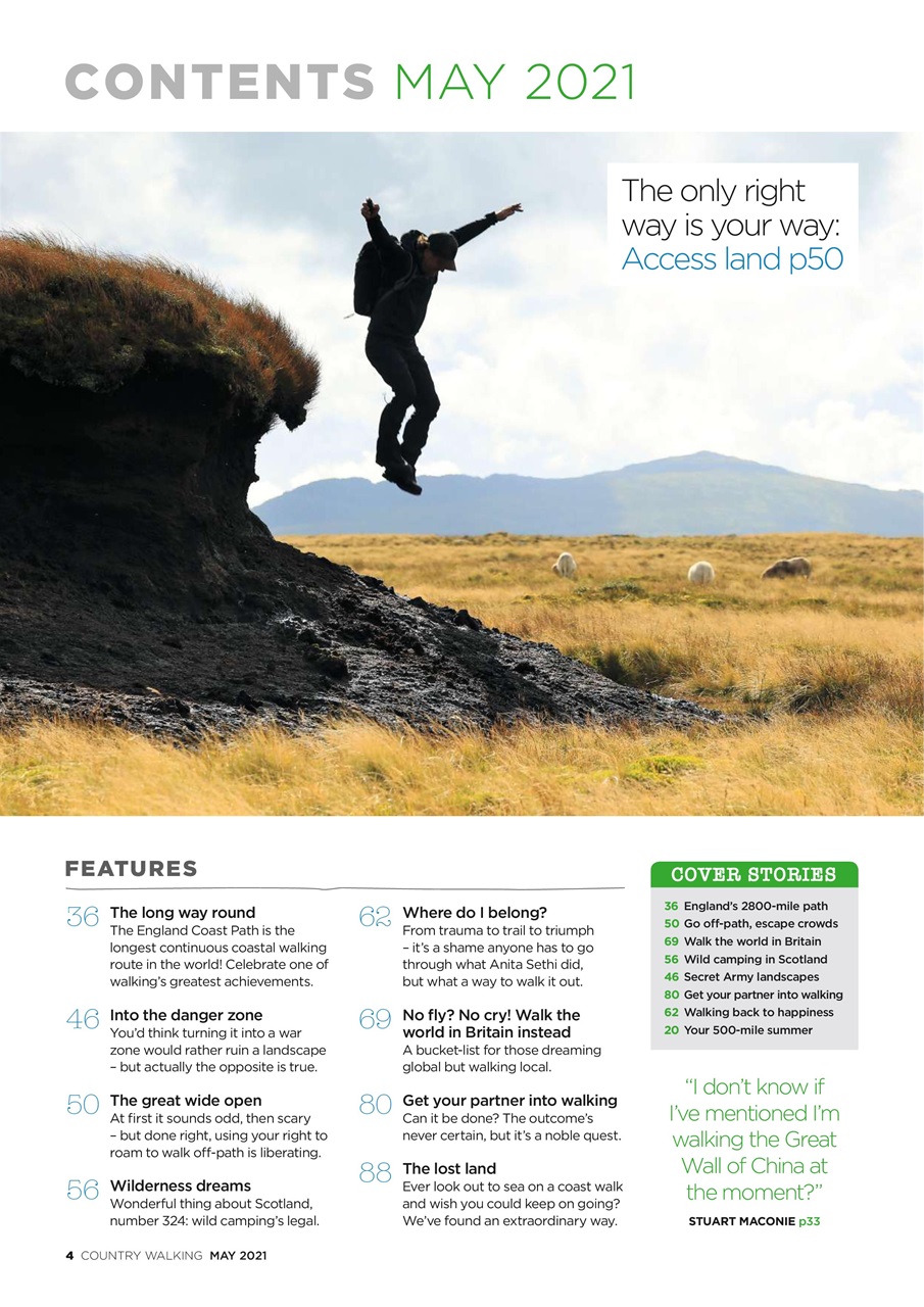 Country Walking Preview Pages