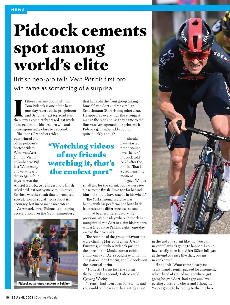 Cycling Weekly Preview Pages