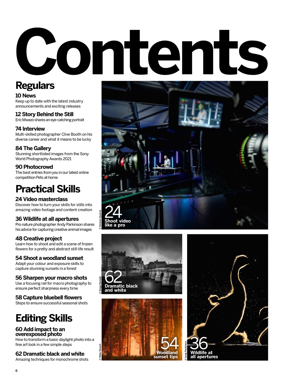 Digital Photographer Preview Pages