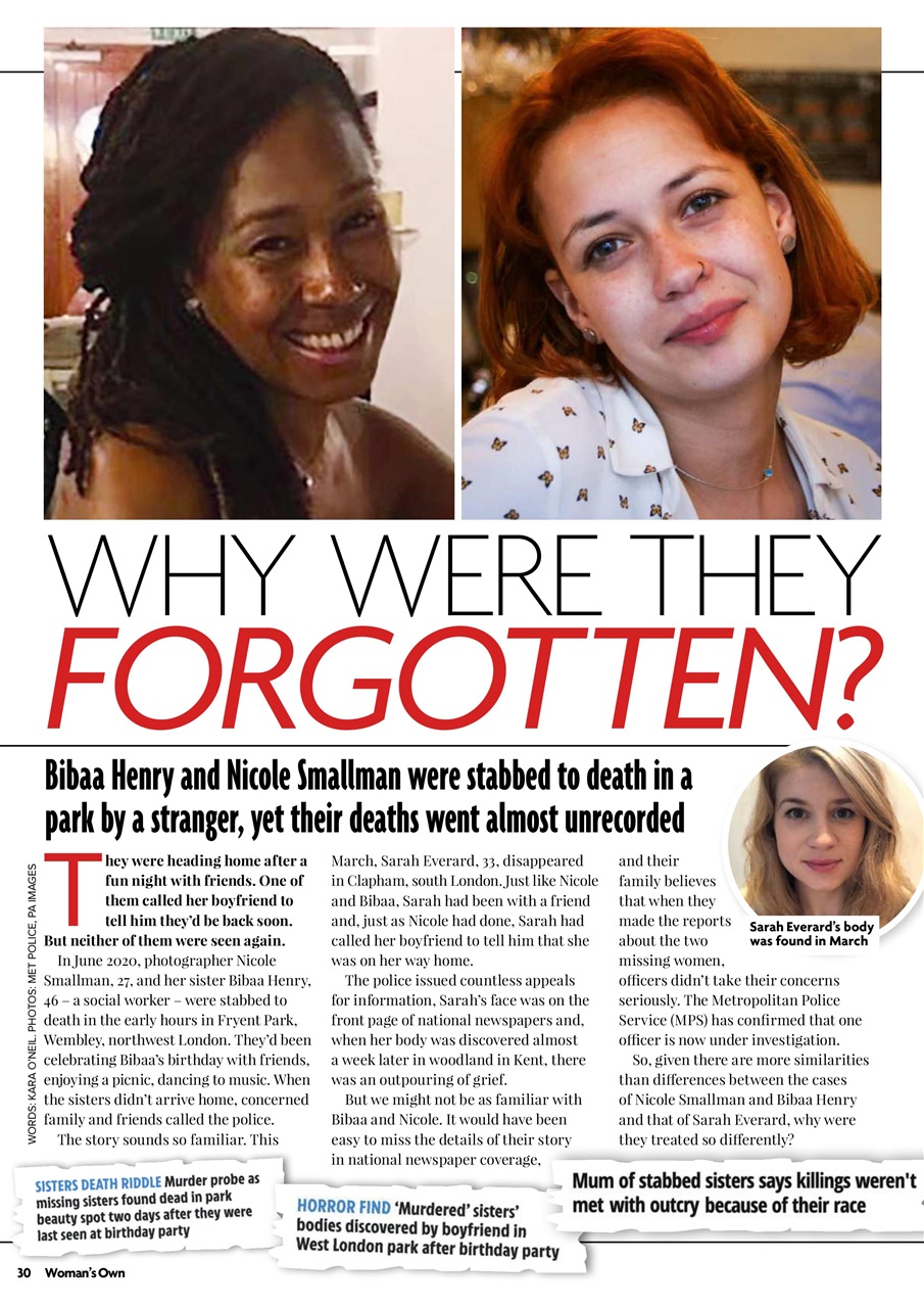 Woman's Own Preview Pages