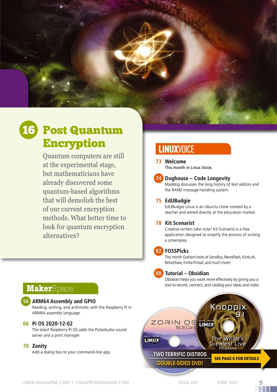 Linux Magazine Preview Pages