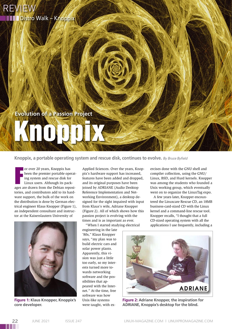 Linux Magazine Preview Pages
