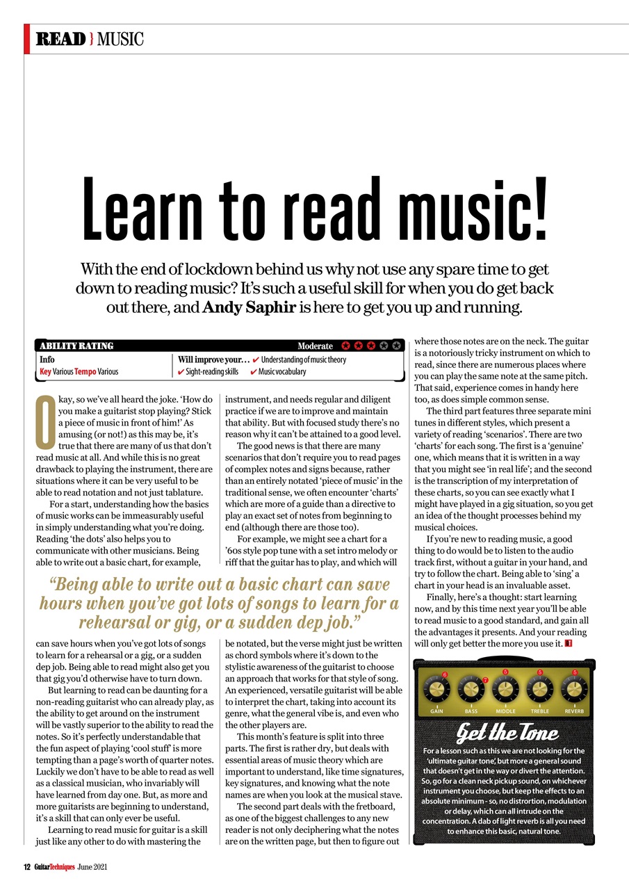 Guitar Techniques Preview Pages