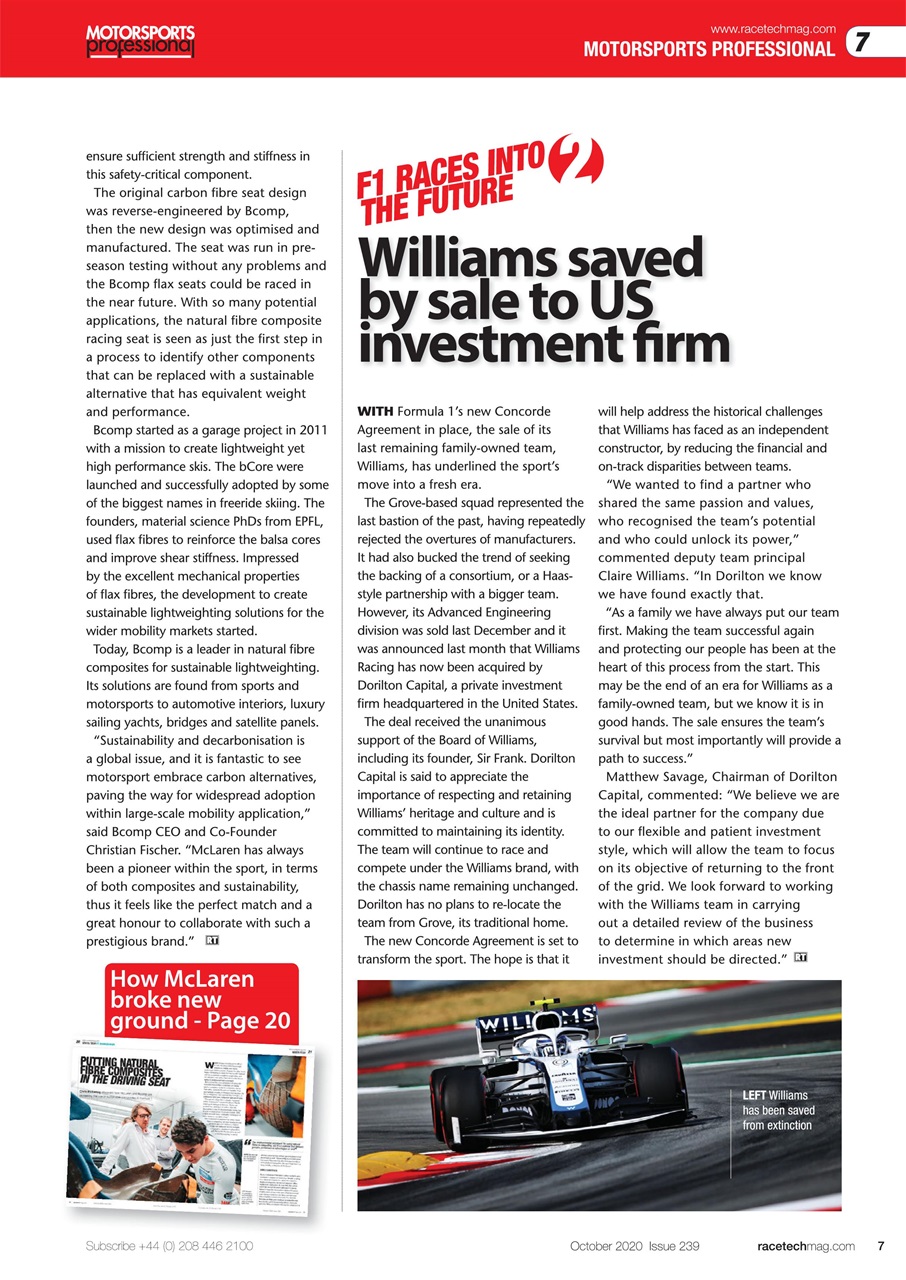 Race Tech Preview Pages