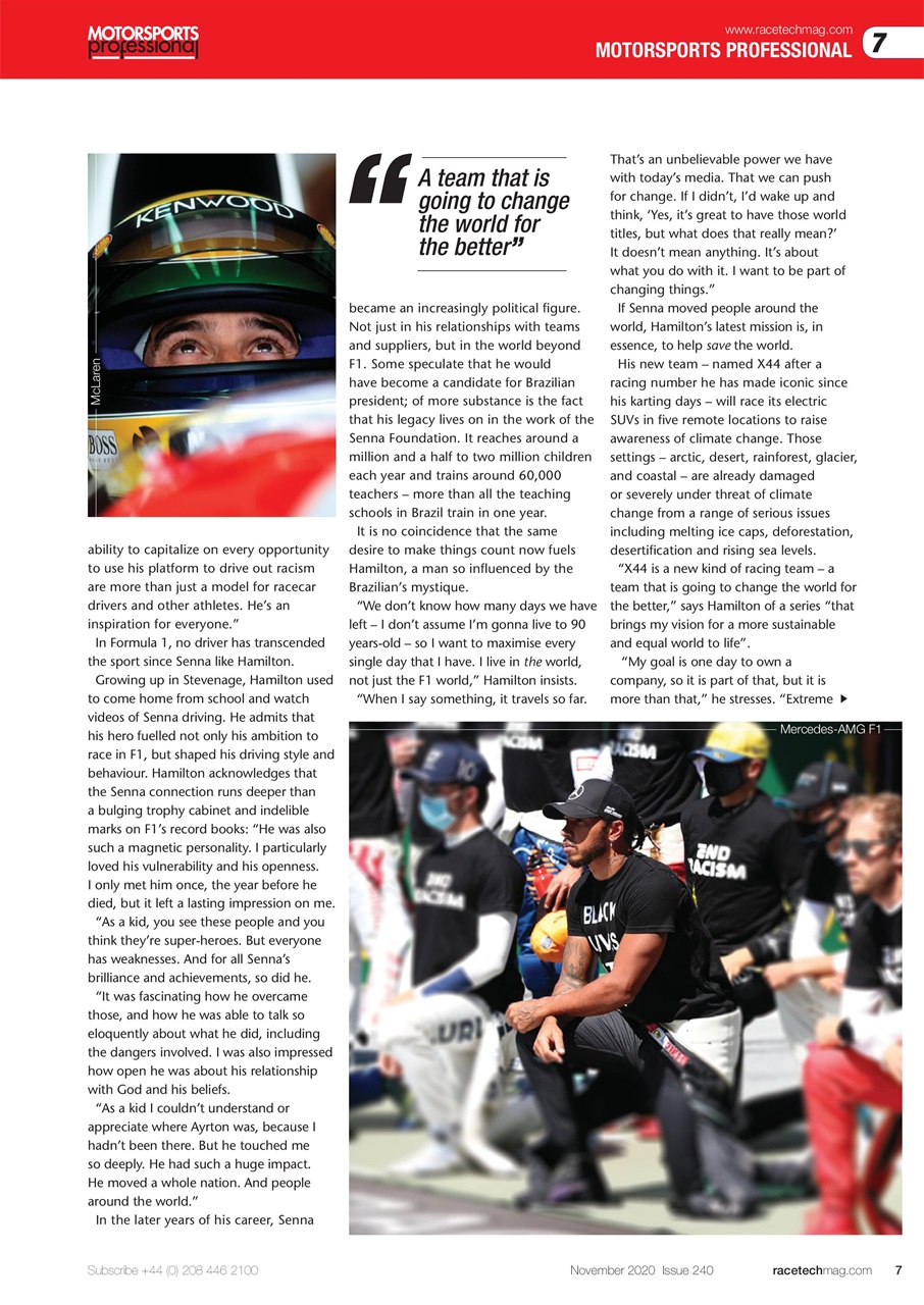 Race Tech Preview Pages