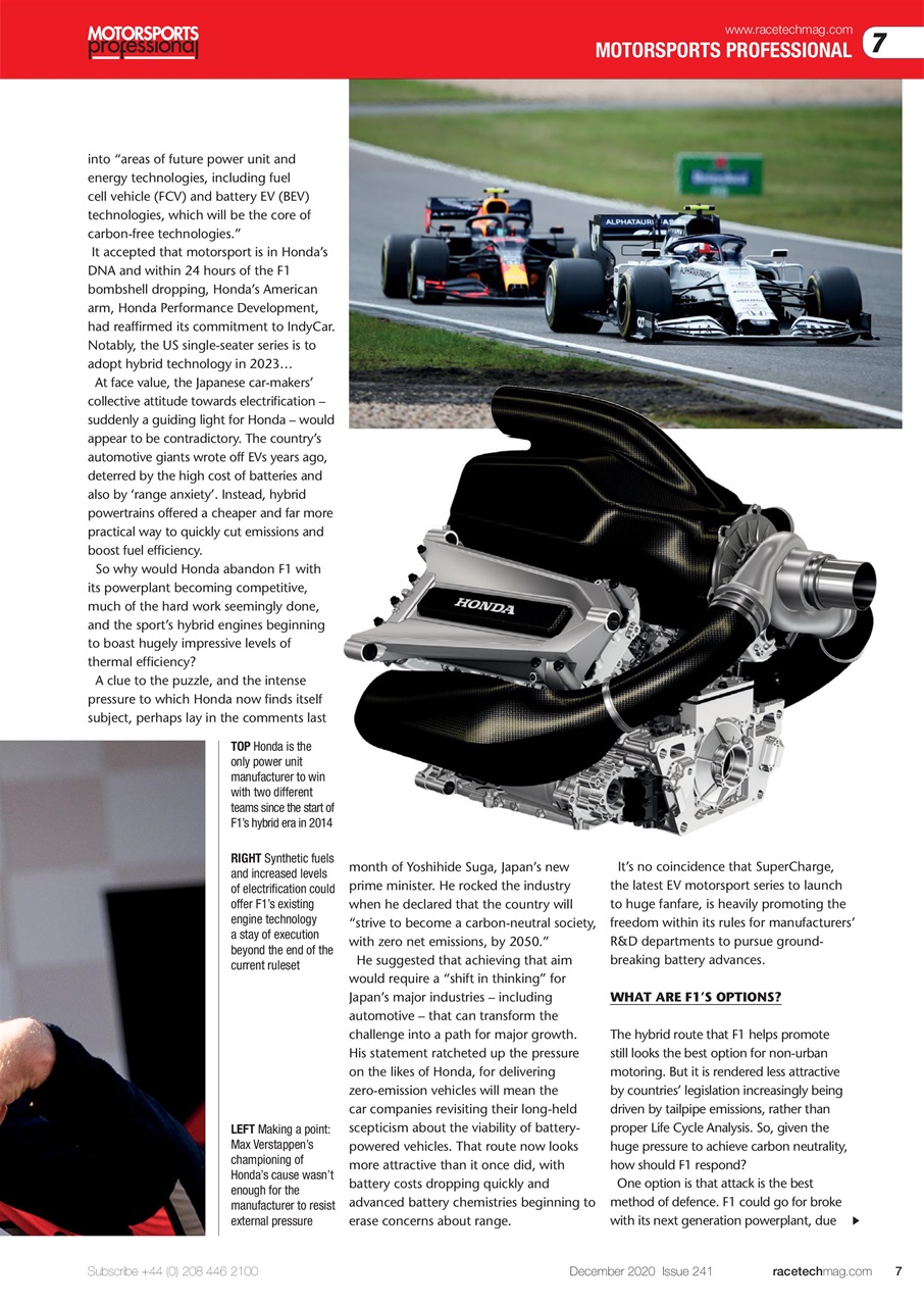 Race Tech Preview Pages