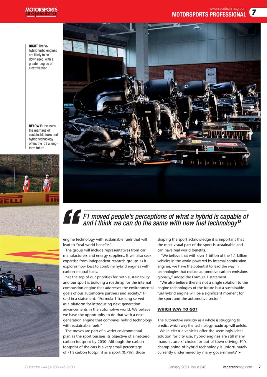 Race Tech Preview Pages