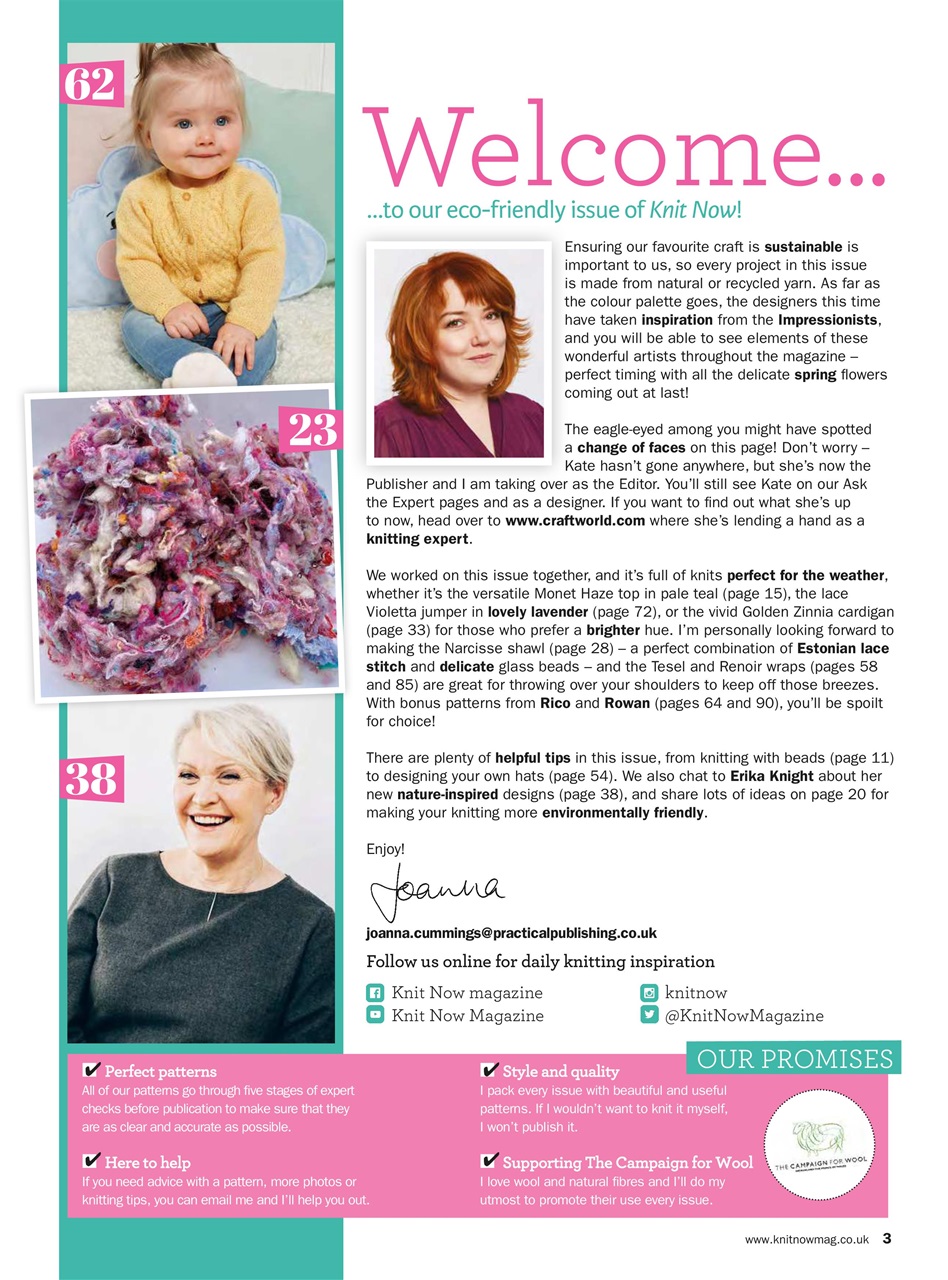 Knit Now Preview Pages