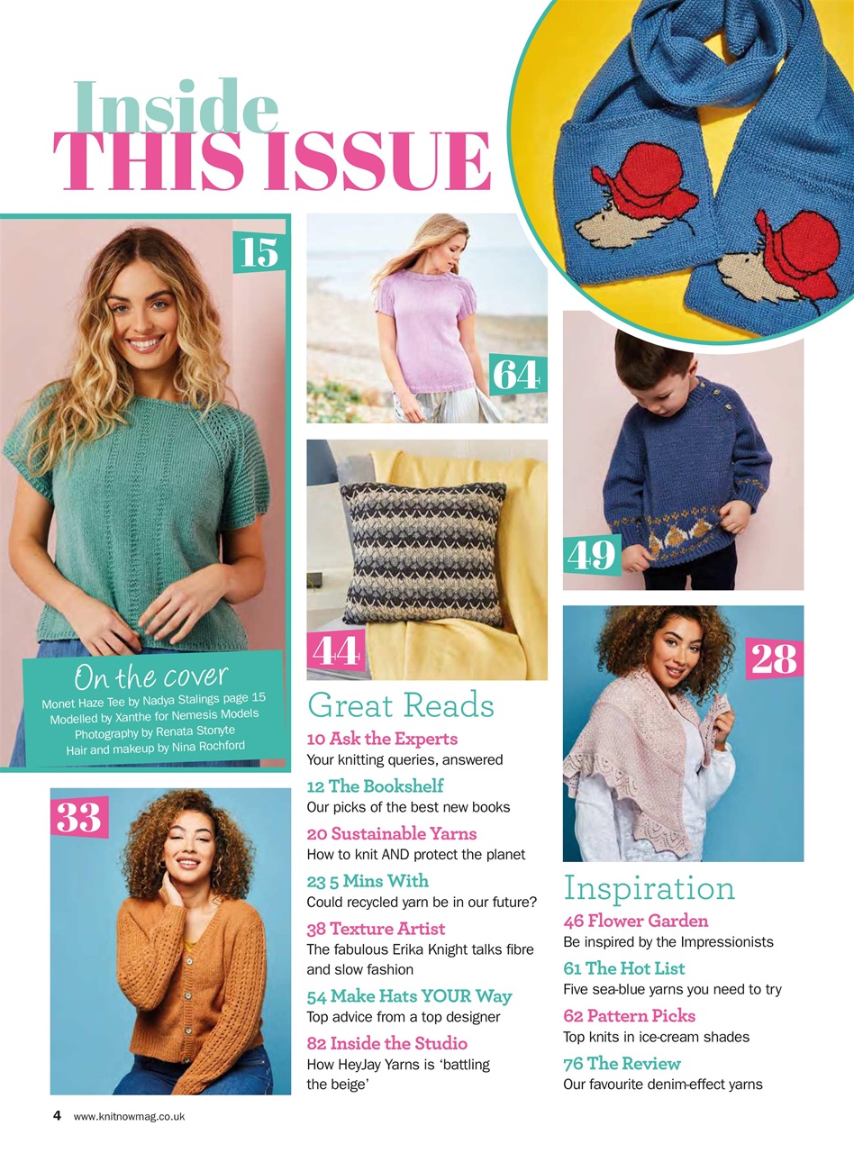 Knit Now Preview Pages