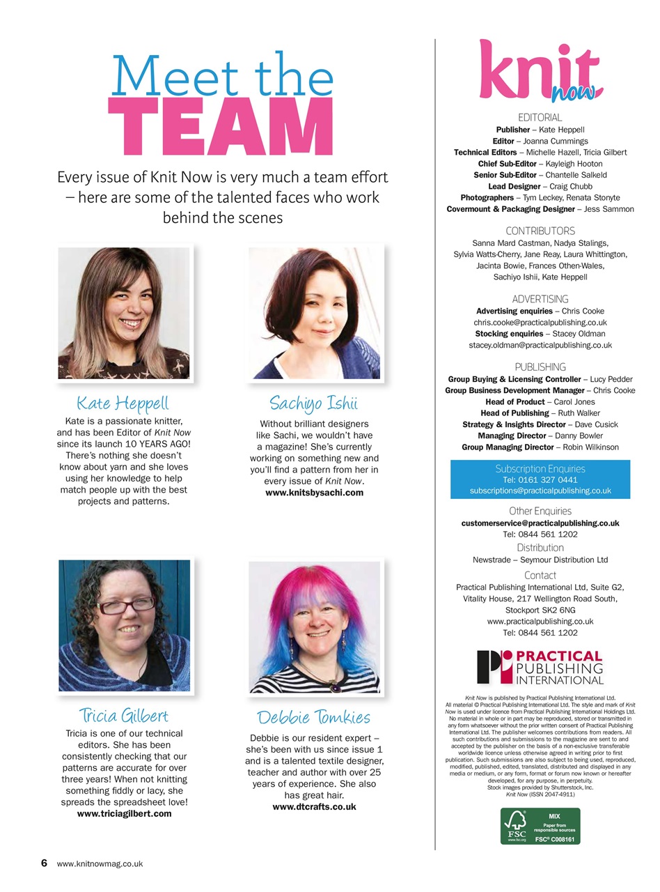 Knit Now Preview Pages